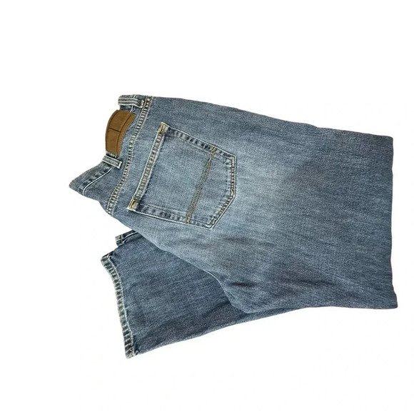 Tommy‎ Hilfiger Straight Leg Jeans Pocket Medium Wash Denim Blue Mens Size 38x32 - Picture 1 of 7
